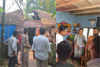 Surathkal: Coconut tree falls on house near Kuchigudde; MLA Bharath Shetty inspects damage